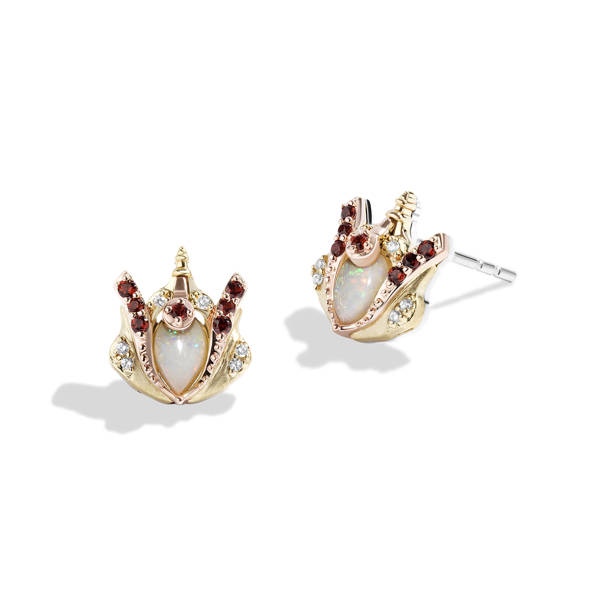 Star Wars™ Queen Amidala Diamonds, Australian Opal & Earrings in