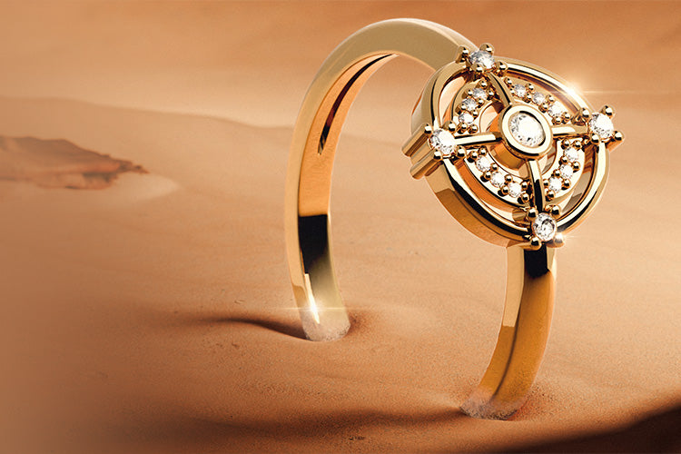 Star Wars™ C-3PO Rings, Earrings & Pendants in Sterling Silver