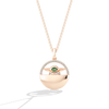 GROGU™ WOMEN'S PENDANT 1/8 CT.TW., Green Tourmaline, 10K