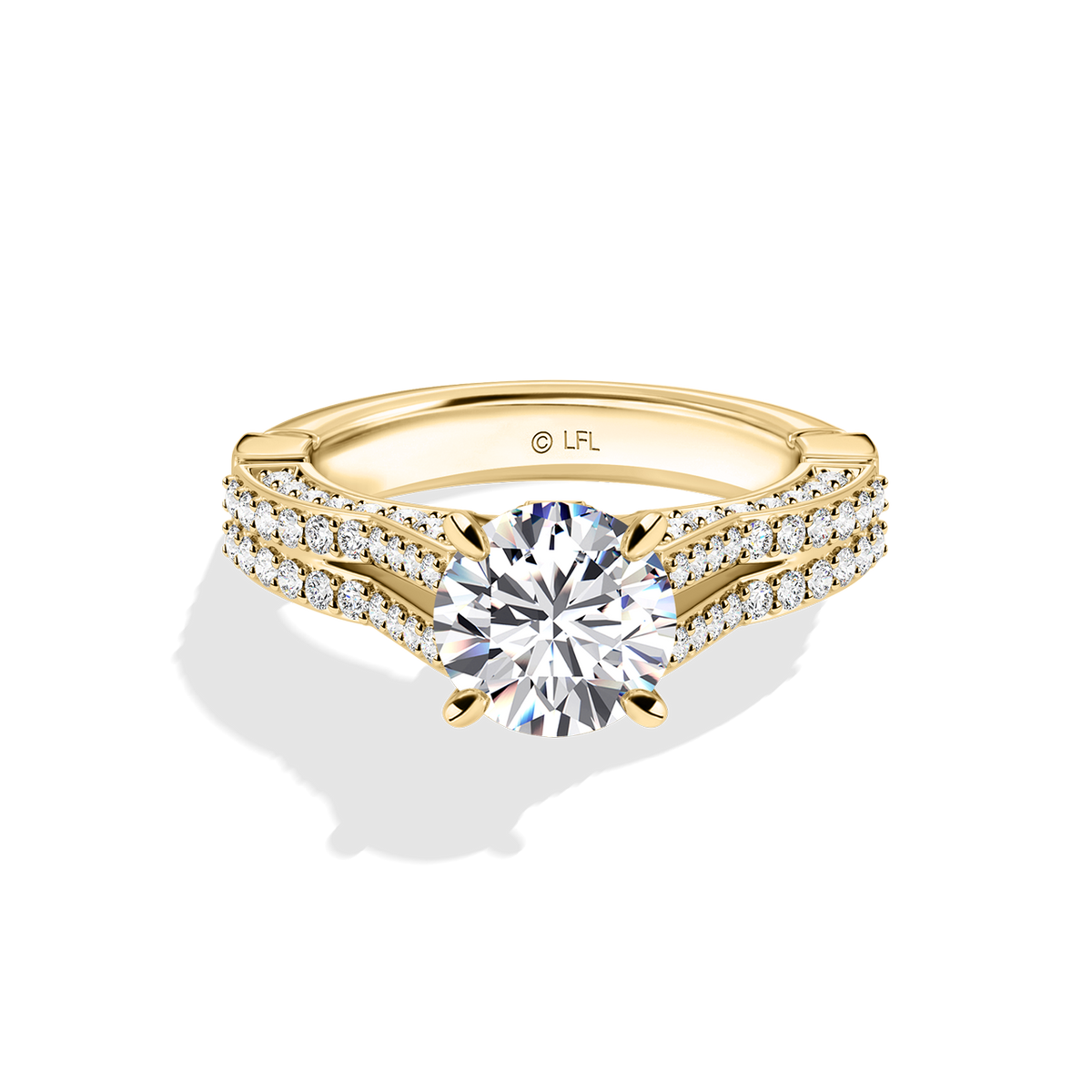GALAXY STAR LAB GROWN DIAMONDS MILLENNIUM FALCON 14K Gold GALAXY STAR LAB GROWN DIAMONDS MILLENNIUM FALCON 14K Gold