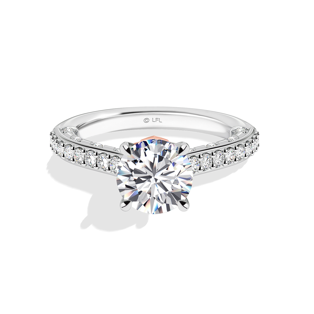 GALAXY STAR LAB GROWN DIAMONDS AHSOKA TANO 14K Gold Women's Engagement