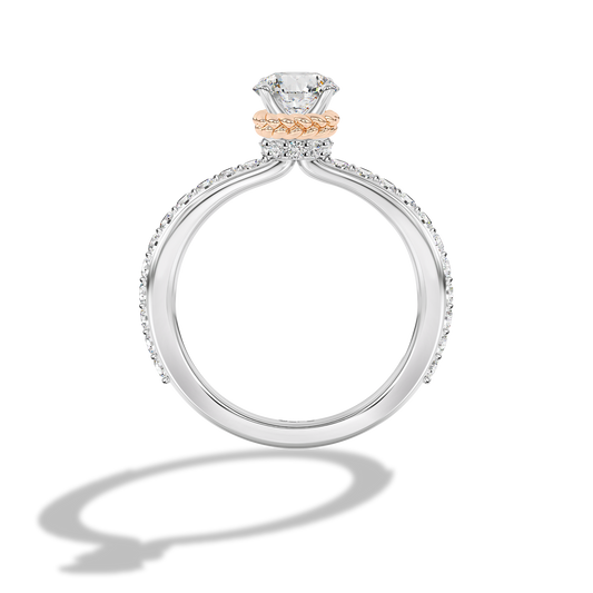 GALAXY STAR LAB GROWN DIAMONDS PRINCESS LEIA™ 14K Gold Solitaire Women's Engagement Ring
