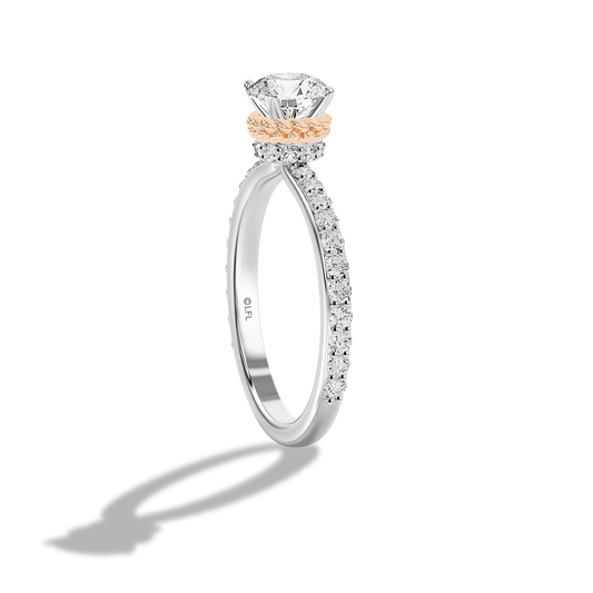 GALAXY STAR LAB GROWN DIAMONDS PRINCESS LEIA™ 14K Gold Solitaire Women's Engagement Ring