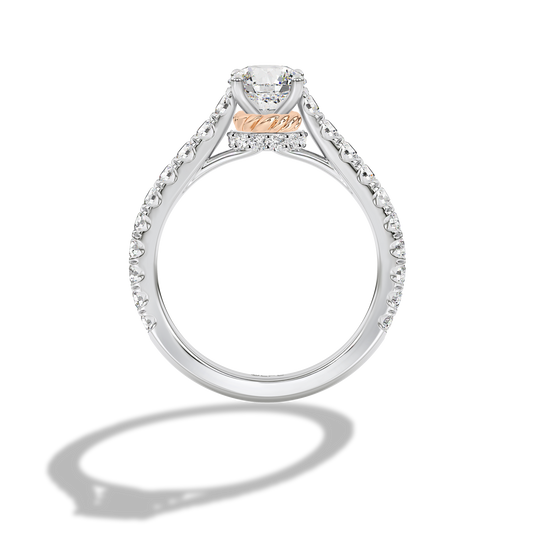 GALAXY STAR LAB GROWN DIAMONDS PRINCESS LEIA™ 14K Gold Solitaire Women's Engagement Ring
