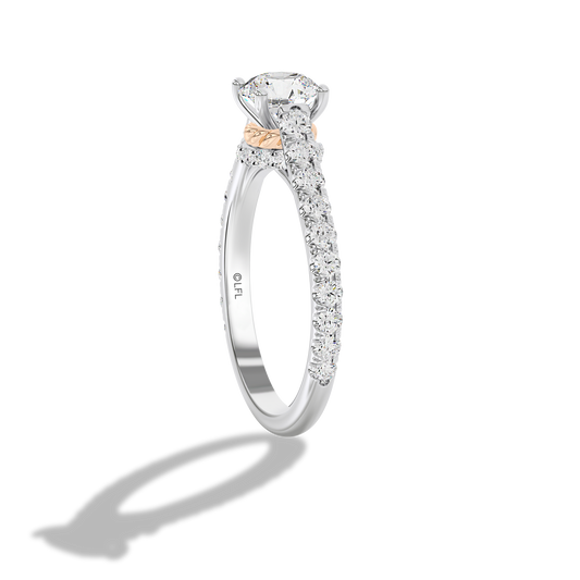 GALAXY STAR LAB GROWN DIAMONDS PRINCESS LEIA™ 14K Gold Solitaire Women's Engagement Ring