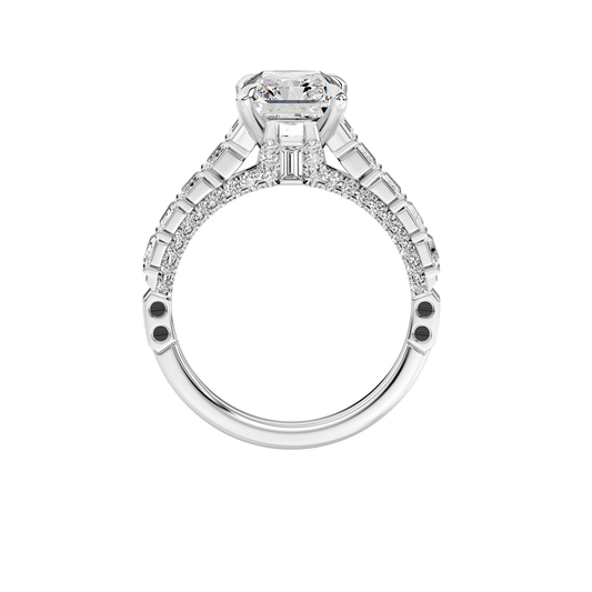 GALAXY STAR LAB GROWN DIAMONDS MILLENNIUM FALCON™ Engagement Ring in 14K Gold
