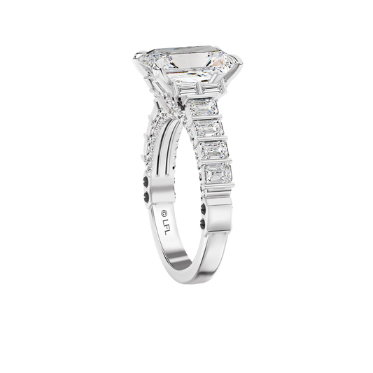 GALAXY STAR LAB GROWN DIAMONDS MILLENNIUM FALCON™ Engagement Ring in 14K Gold
