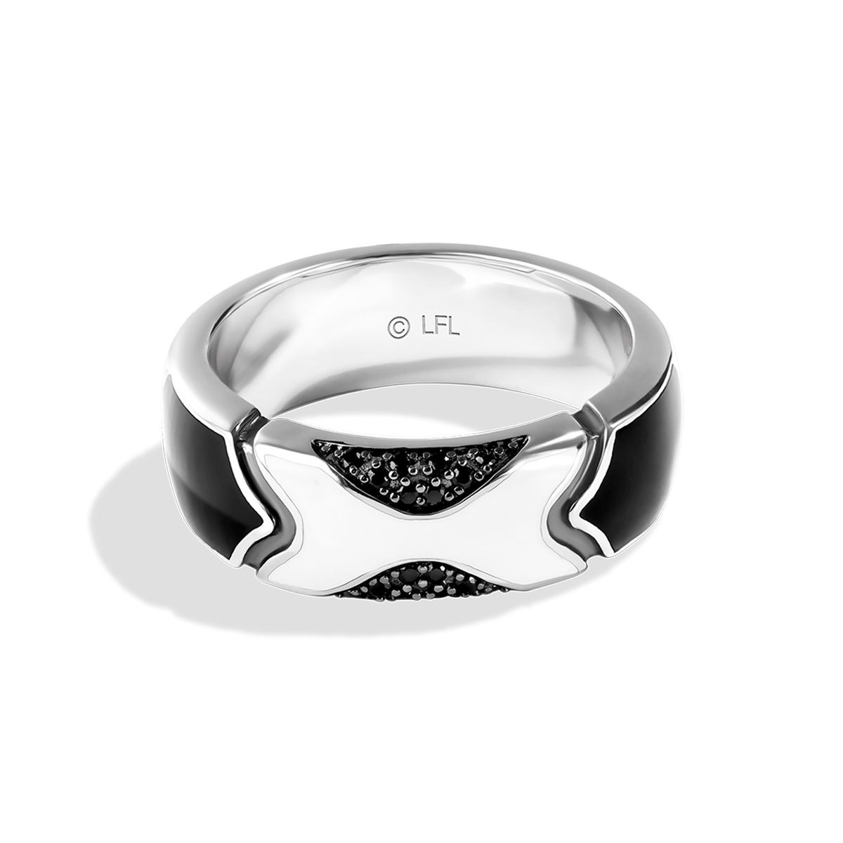 Star Wars™ Stormtrooper Black Diamond Women's Ring | Star Wars