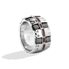 Star Wars Chewbacca™ MEN'S RING Enamel Silver and Black Rhodium Side view