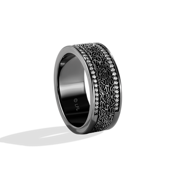 Star Wars 'I Love You/I Know' Stainless Steel Ring - Size 12, Officially Licensed Rebel Alliance Ring