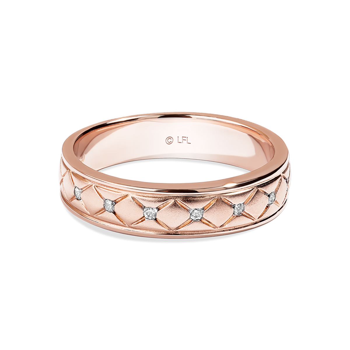 Louis Vuitton® - LV Diamonds 4MM Band, Pink Gold  Pink and gold, Diamond wedding  bands, Women accessories jewelry