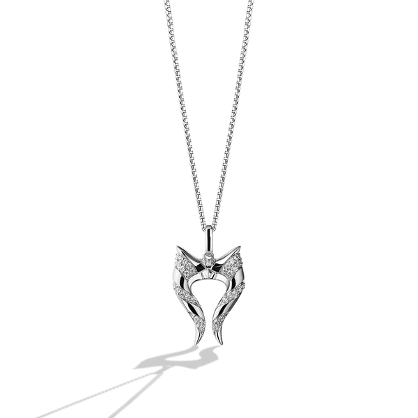 AHSOKA TANO™ WOMEN'S PENDANT 1/6 CT.TW. Diamonds, Sterling Silver