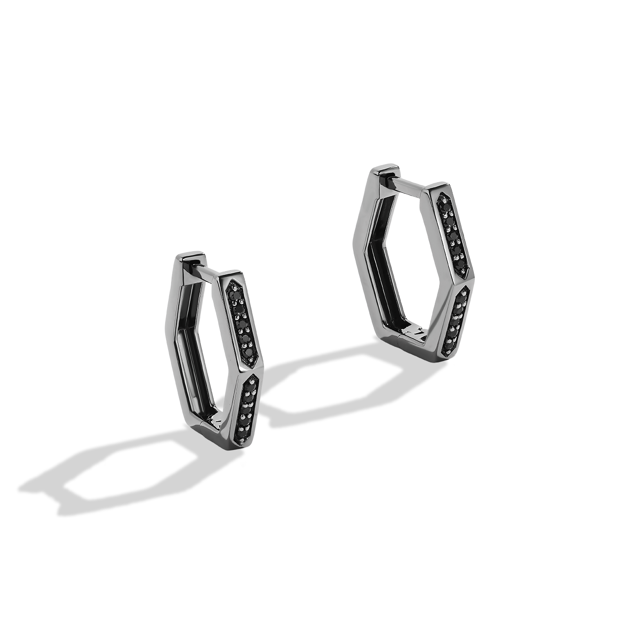 Galaxy Diamond Women's Hoop Earrings Sterling Silver 1/5 CTTWへのStar Wars™  Star Wars™ファインジュエリー – Star Wars™ Fine Jewelry