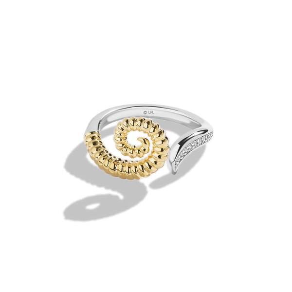 BANTHA™ WOMEN'S RING Diamond Accent, Sterling Silver and 10K Yellow Gold