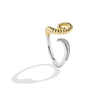BANTHA™ WOMEN'S RING Diamond Accent, Sterling Silver and 10K Yellow Gold