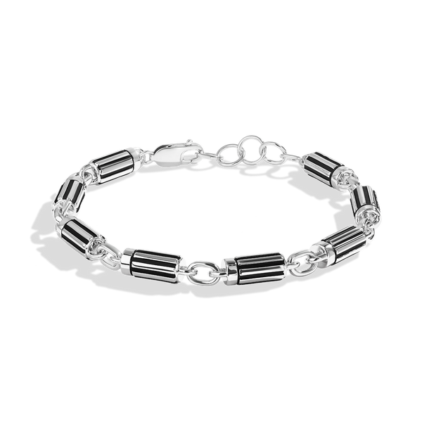 DARK ARMOR MEN'S BRACELET, Sterling Silver