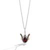 Star Wars™ Queen Amidala Diamonds Necklace Pendant in 10K Yellow Gold & Sterling Silver View 1