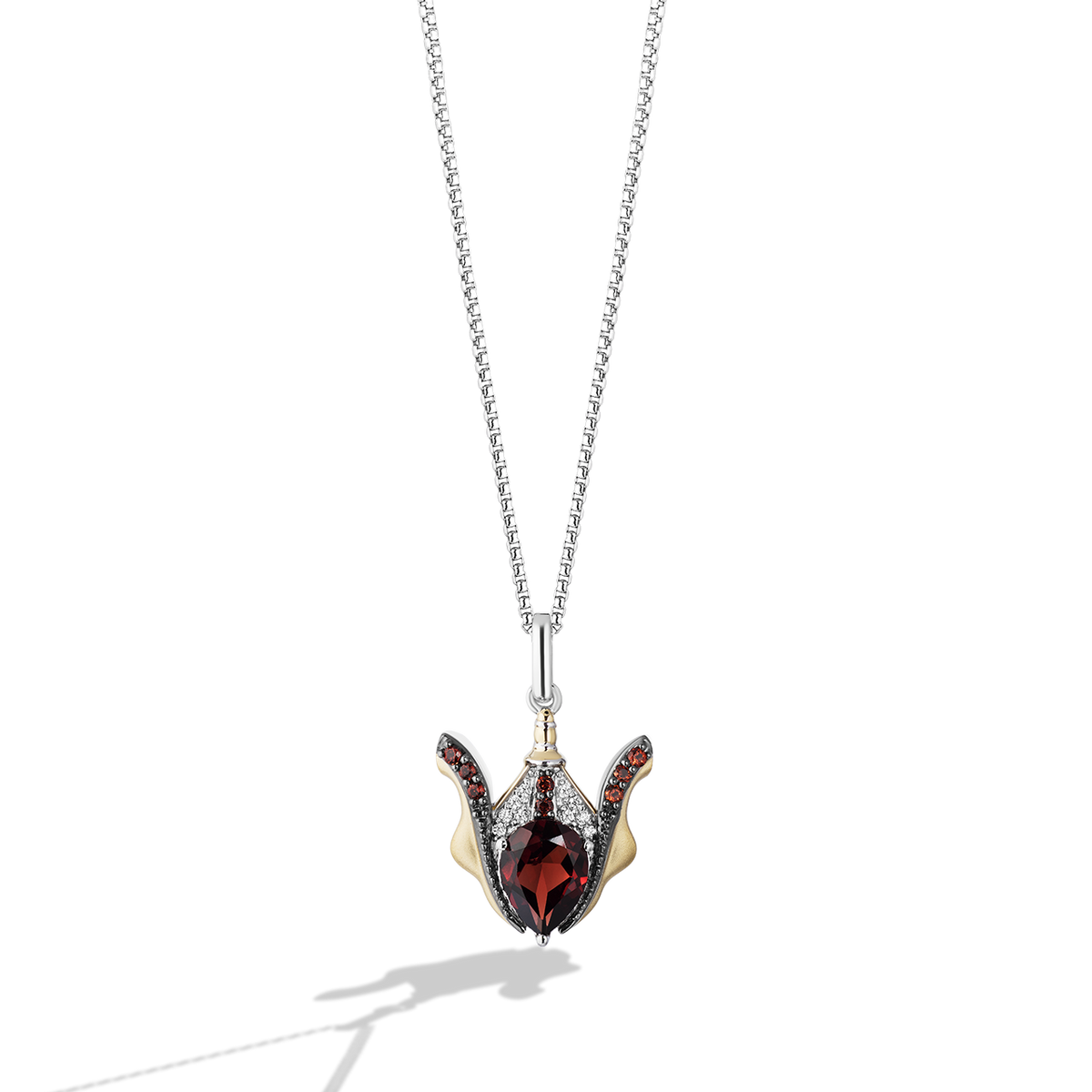 Star Wars™ Queen Amidala Diamonds Necklace Pendant in 10K Yellow Gold