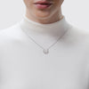 THE JEDI™ ORDER WOMEN'S PENDANT 1/10 CT.TW. White Diamonds Silver