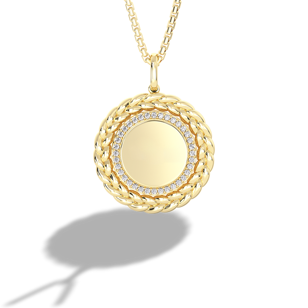 GALACTIC ROYALTY WOMEN'S PENDANT 1/6 CT.TW. Diamonds, 10K