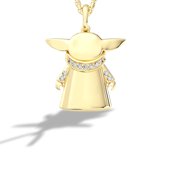 GROGU™ WOMEN'S PENDANT 1/10 CT.TW. Diamonds, 10K