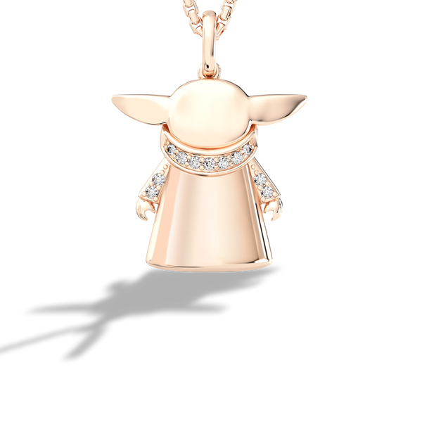 GROGU™ WOMEN'S PENDANT 1/10 CT.TW. Diamonds, 10K