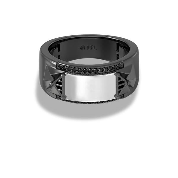 Custom Solid Rhodium Wedding Rings & Jewelry