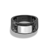 Star Wars™ Darth Vader Black Diamonds Men's Ring in Sterling Silver with Black Rhodium View 1
